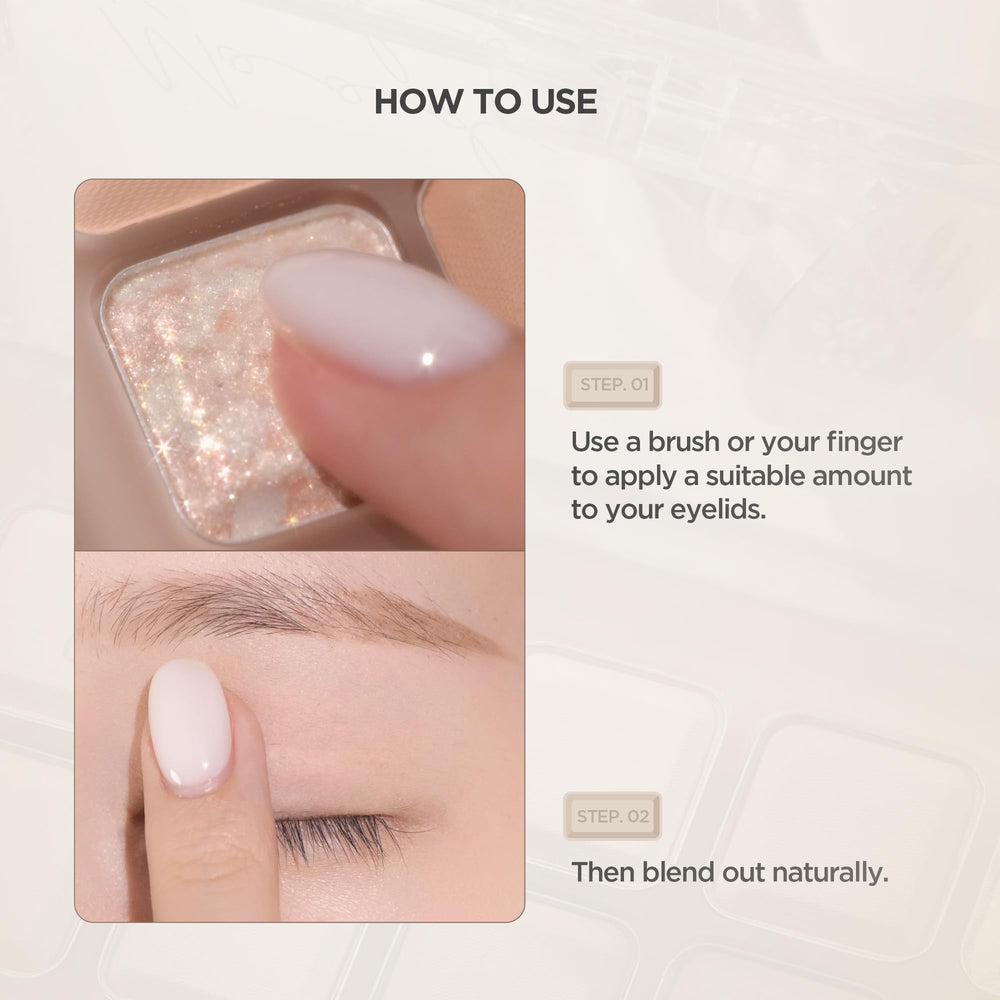 Palette in hand: Lilybyred Mood Keyboard fits compactly for on-the-go looks.