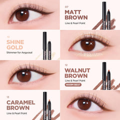 Lilybyred Starry Eyes Misty Fig waterproof hold for all-day wear