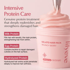 LilyEve RepairTurn Bouncy Berry formula for light, springy texture