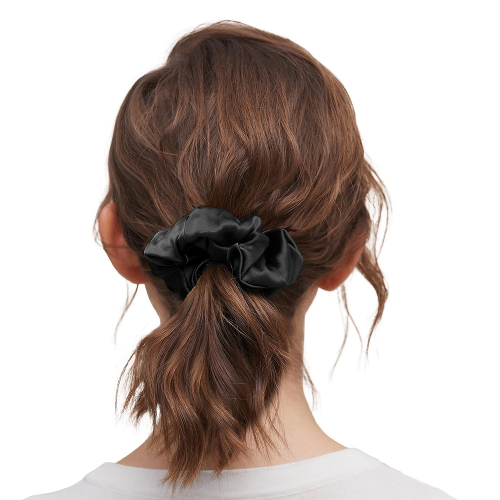 Close-up of LilySilk silk texture showing smooth surface for snag-free styling