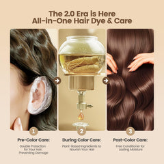 Limer Hair Dye Shampoo has a pleasant scent during coloring