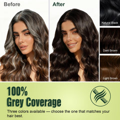 Limer Hair Dye Shampoo close-up highlighting PPD-free, ammonia-free formula for sensitive users