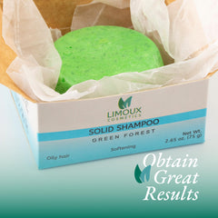Limoux Solid Shampoo helps reduce frizz for smoother strands