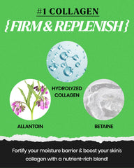 LINDSAY Collagen Modeling Mask peel-off action reveals lifted impurities and refreshed skin