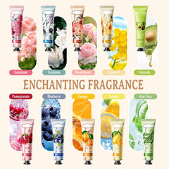 LingHaoLH silky-texture hand cream promotes smooth, instantly absorbed moisture for soft hands
