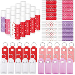 Linyuthia Galentines lip balm set with colorful designs, ideal for gifting friends.