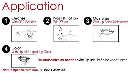 Lip Ink organic ingredients visual highlights natural botanicals powering your look.