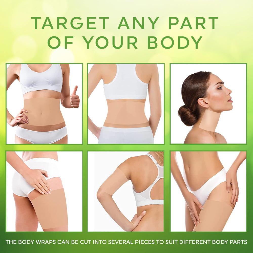Lipo Applicator Ultimate Wrap on arms demonstrates firmer-looking upper arms
