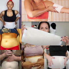 Lipo Applicator Ultimate Wrap on back illustrates even skin appearance across the back