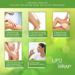 Lipo Applicator Ultimate Wrap on legs highlights smoother leg contours