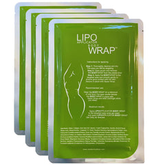 Lipo Applicator Ultimate Wrap on stomach area for a firmer silhouette and smoother skin.
