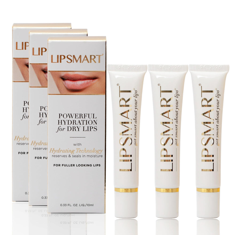 LipSmart ultra hydrating lip treatment bottle promotes daily hydration.