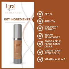 Lira Clinical BB Sienna 30 ingredients rich in vitamins