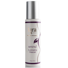 Lira Clinical MYSTIQ bottle close-up showing hydrating daily cleanser