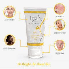 Lira Clinical Solar Shield 30 Classic Tint bottle cap close-up.