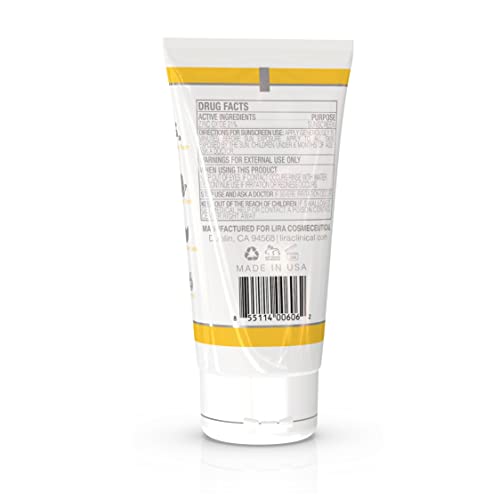 Lira Clinical Solar Shield 30 Classic Tint swatch showing natural glow.