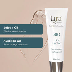 Lira Clinical BIO Lip Factor SPF 15 protection during sun exposure