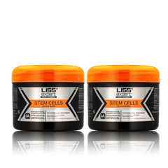 Liss Expert stem cells jar demonstrates professional-grade treatment for rejuvenated hair.