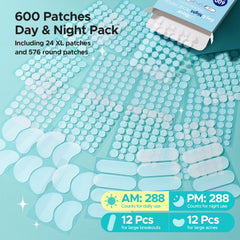 LitBear patch application step demonstrating easy cleanse and patch placement.
