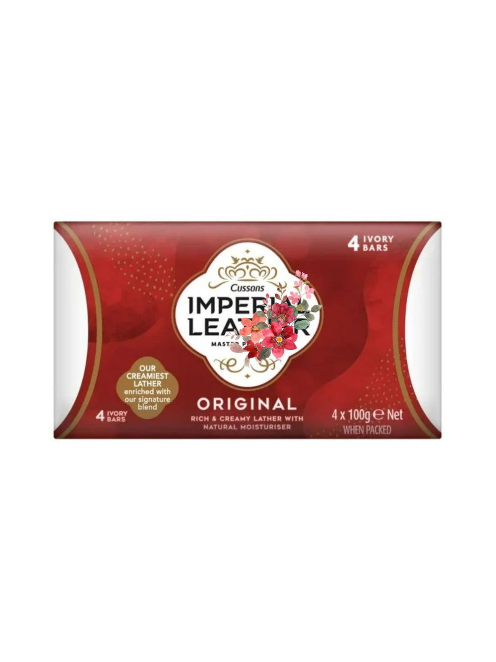 LiteZout Imperial Leather soap bars two-pack on shelf for long-lasting cleansing