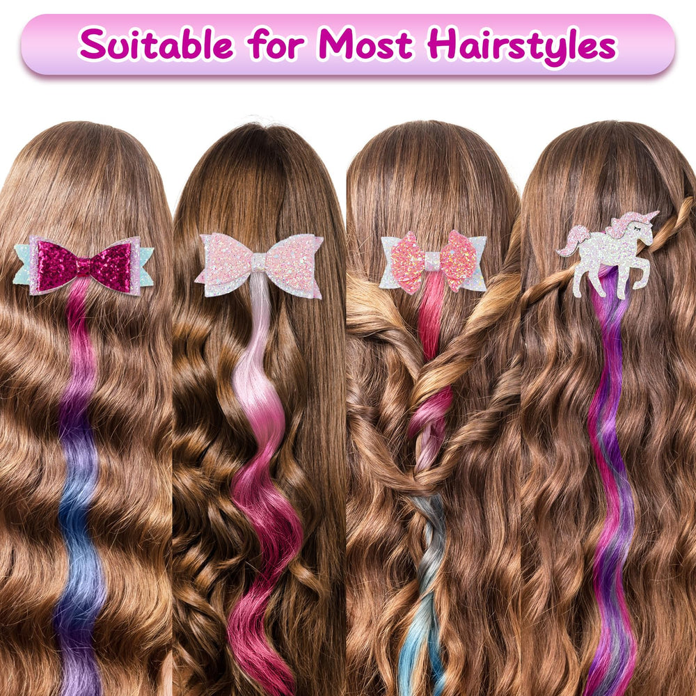 Little World 6-piece hair clip pack offering varied colors for mood-based looks