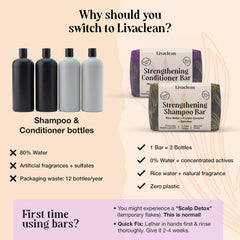 LivaClean eco-friendly packaging showcased for travel-ready care.