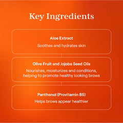 Live Tinted Huebrow clear gel with no-flake formula for natural-looking hold.