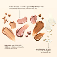 Live Tinted Hueglow packaging emphasizes clean, vegan formula and eco-conscious design.