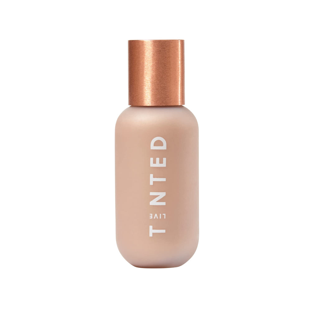 Hueglow swirled gold texture blends seamlessly into skin for natural radiance.