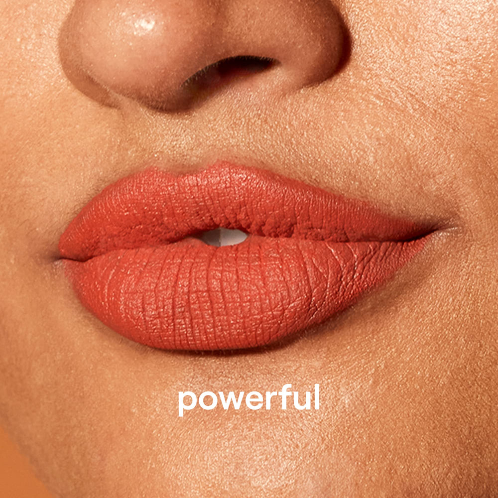 Live Tinted Huelip Lip Crème swatch, soft-matte finish feels comfortable