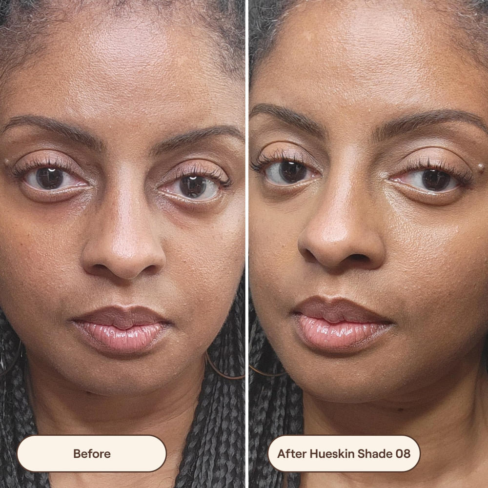 Live Tinted Hueskin Serum Concealer tube close-up emphasizing creamy texture