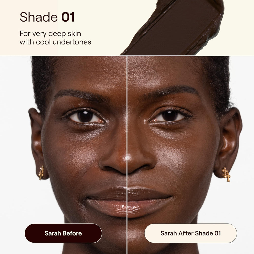 Live Tinted HUESTICK shows soft matte finish for daily wear.