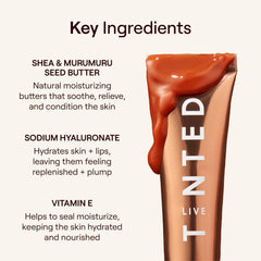Overnight application with Live Tinted Unity Balm provides extra hydration.
