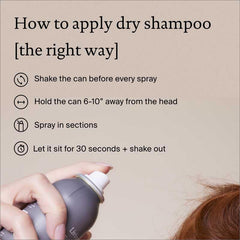Two-pack display of Living Proof Dry Shampoo for home use.