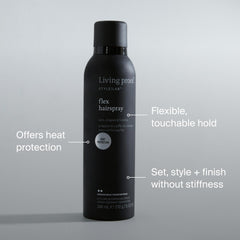 Living Proof Style Lab Flex Hairspray brushable and layerable for reworkable looks