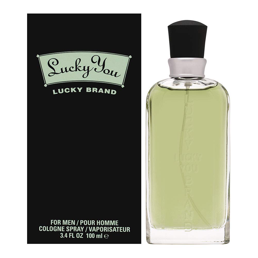 Liz Claiborne Lucky You bottle, front view, versatile scent for everyday wear.