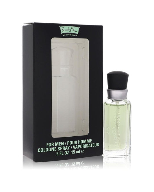 Liz Claiborne Lucky You Cologne bottle, compact travel size ideal for daily wear.