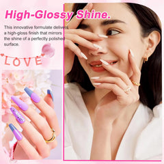 LKEE cuticle oil remover demonstrates gentle prep before color application