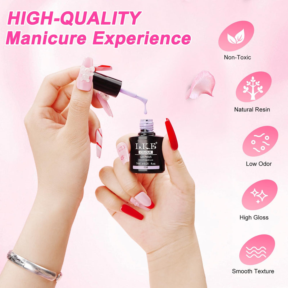 LKEE nail art accessories showcase tools for precise detailing