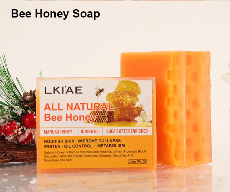 LKI'AE Manuka Honey closeup highlighting natural ingredients for skin care