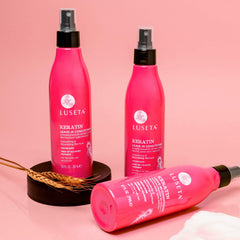 Luseta color-safe sulfate-free label highlights gentle care for color-treated hair
