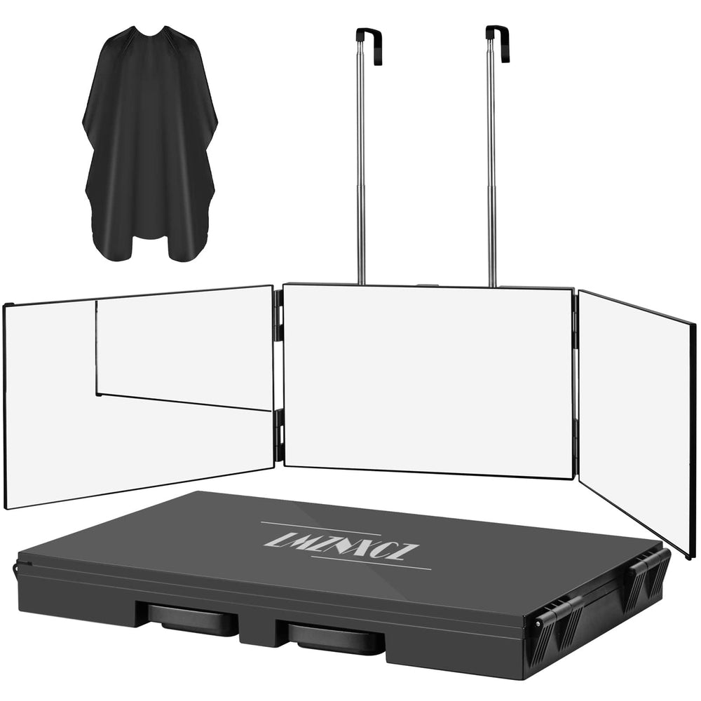 LMZNXCZ three-way mirror front view for precise at-home grooming