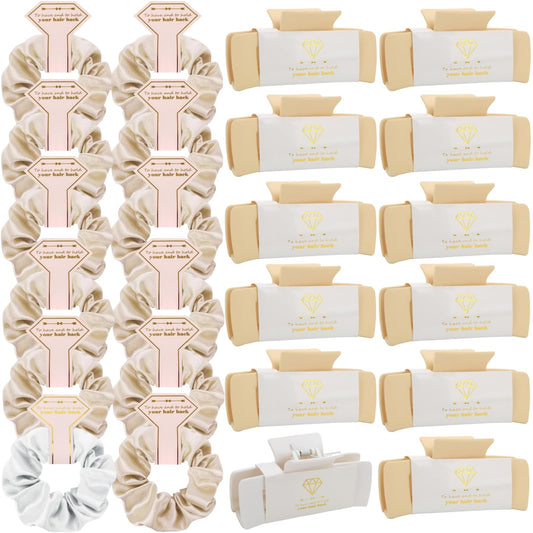 Loanzeg bridesmaid hair claws 4.1-inch square clip secures thick hair for elegant updos.