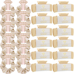 Loanzeg bridesmaid square clip 4.1 inch eight-pack for secure hold