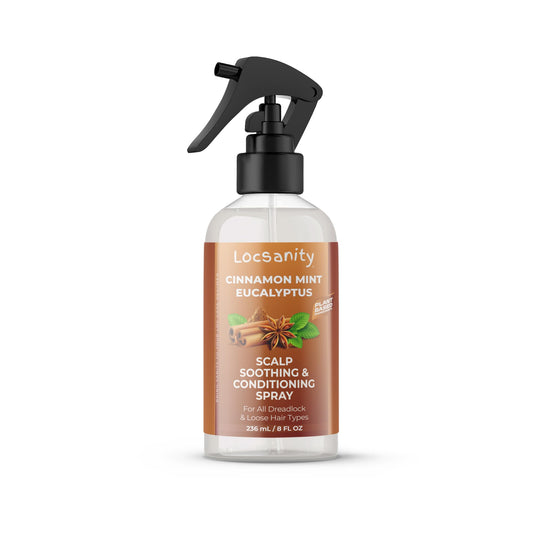 Locsanity bottle-application shows quick scalp relief and easy daily use.