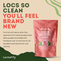 Spa-like clarifying treatment at home with Locsanity detox.