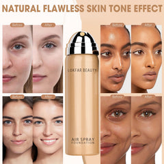 LOKFAR Full Coverage look conceals uneven tone for a smooth complexion.