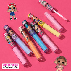 L.O.L. Surprise wildberry flavor gloss delivers fruity sparkle and shine.