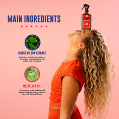 Lola From Rio Rapunzel Hair Tonic Spray close-up of bottle for daily use