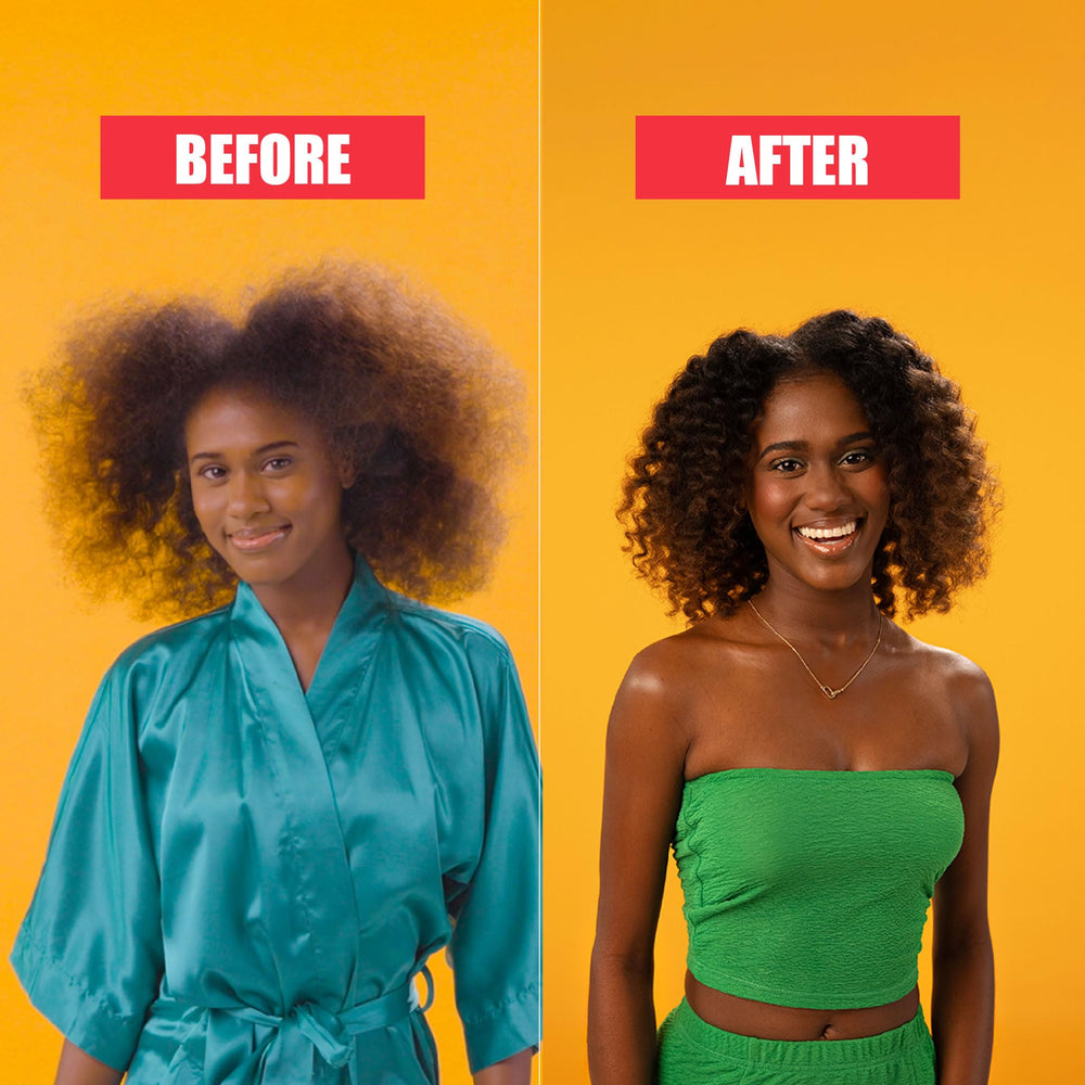Lola From Rio waves beachy look captures versatile styling options.